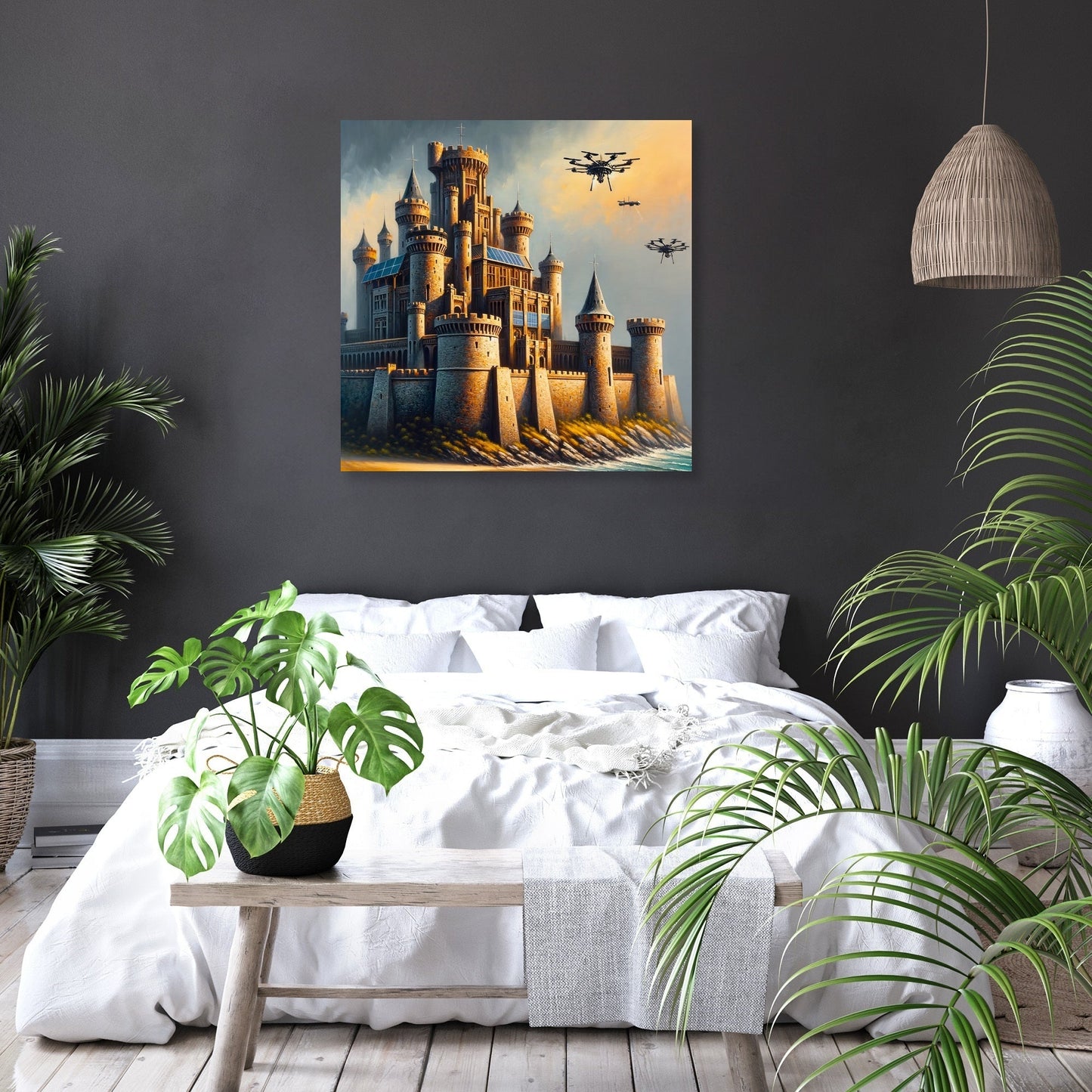 Tomorrow's Castle Sunrise Canvas
