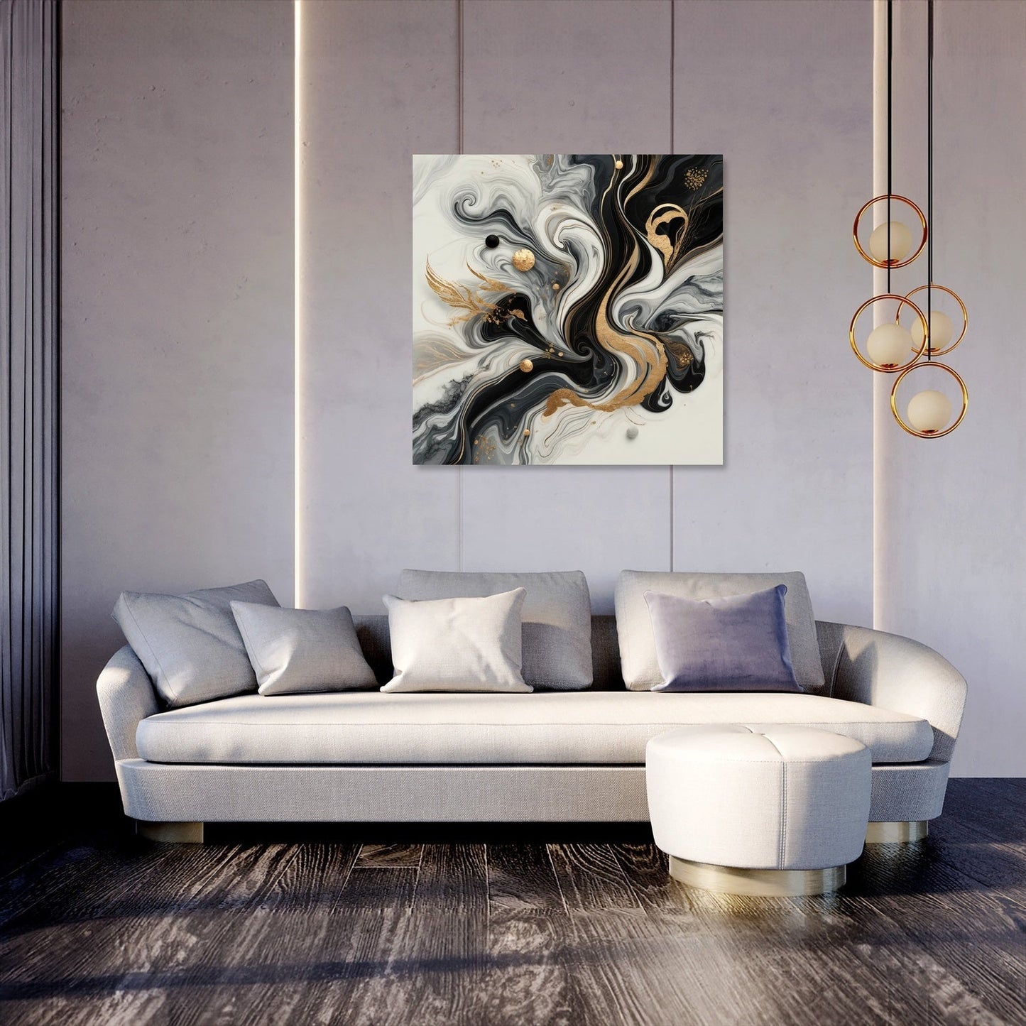 Marble Glamour Canvas