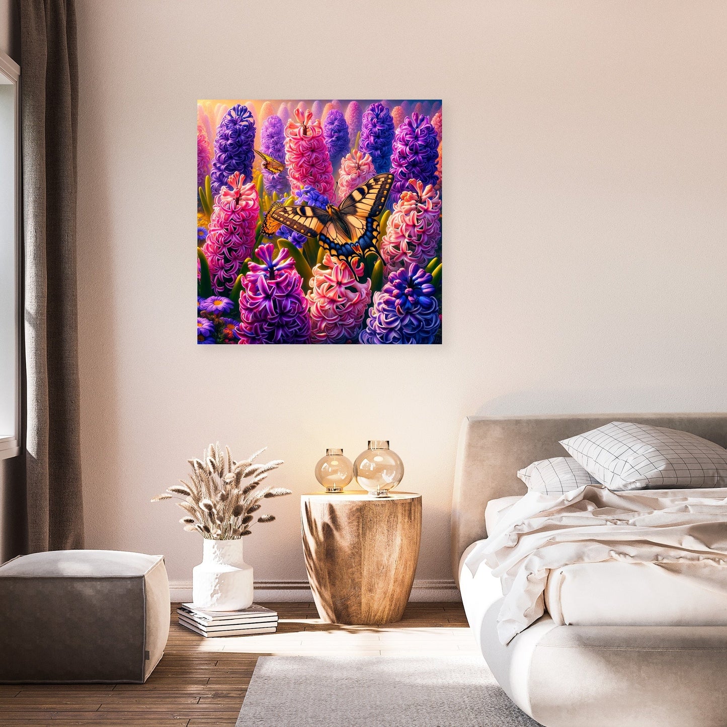Spring Hyacinth Harmony Canvas