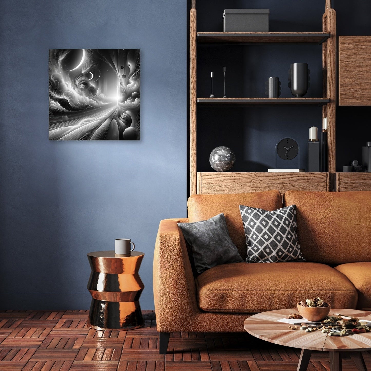 Silver Dreamworld Canvas
