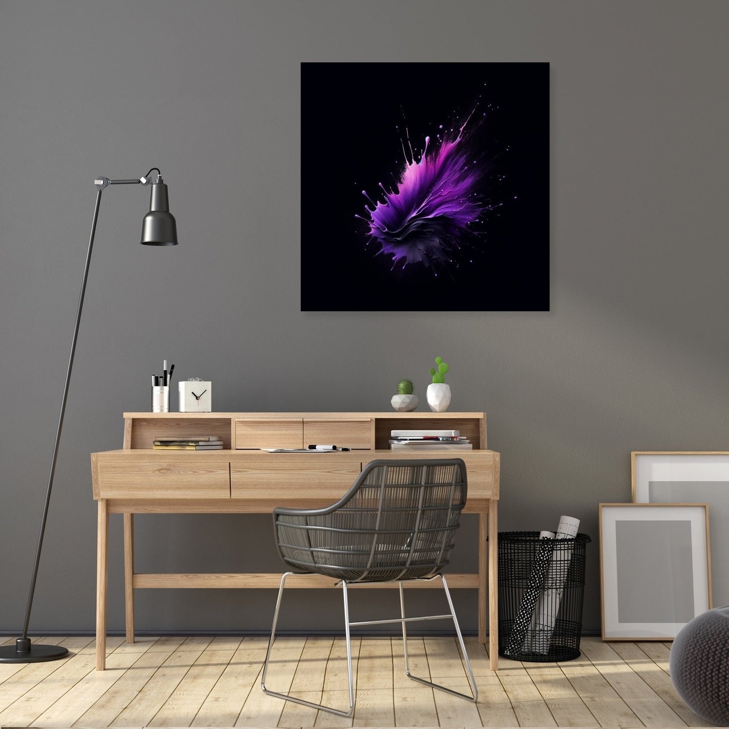 Purple Mystery Canvas