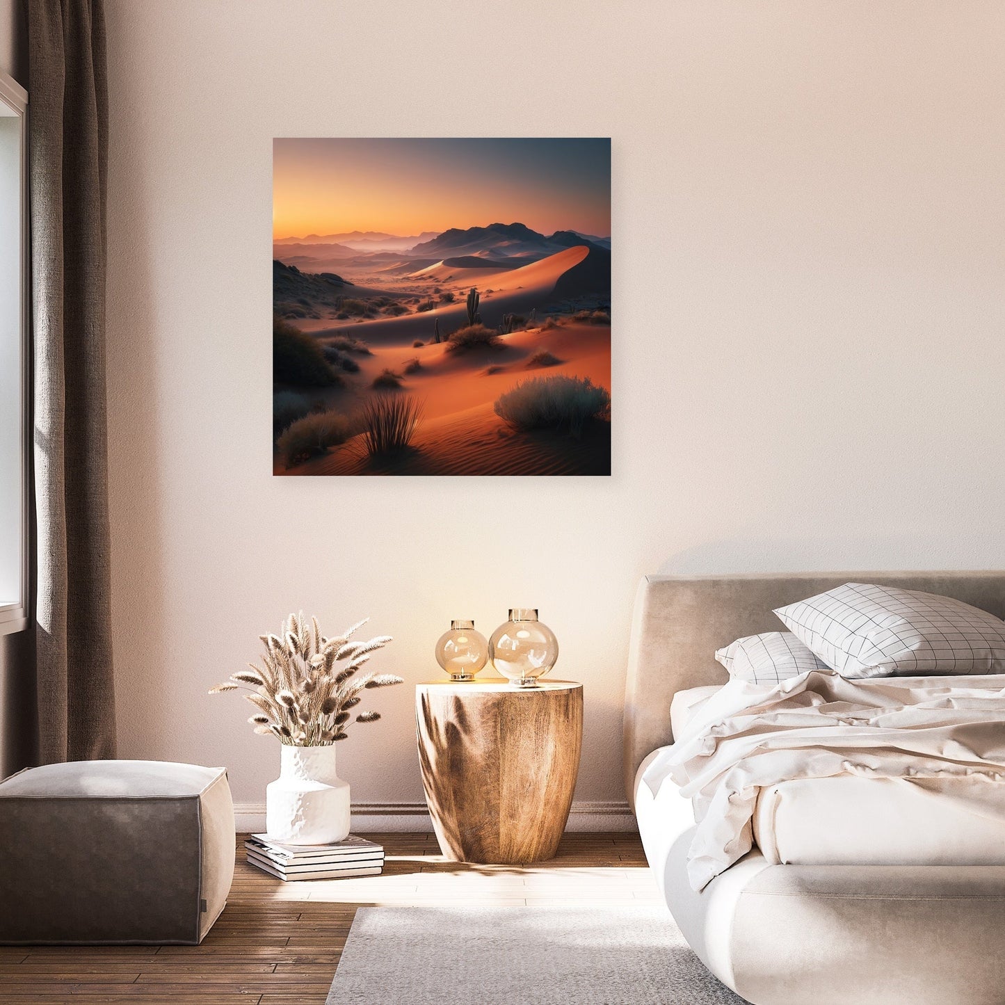 Dawn Desert Elegance Canvas