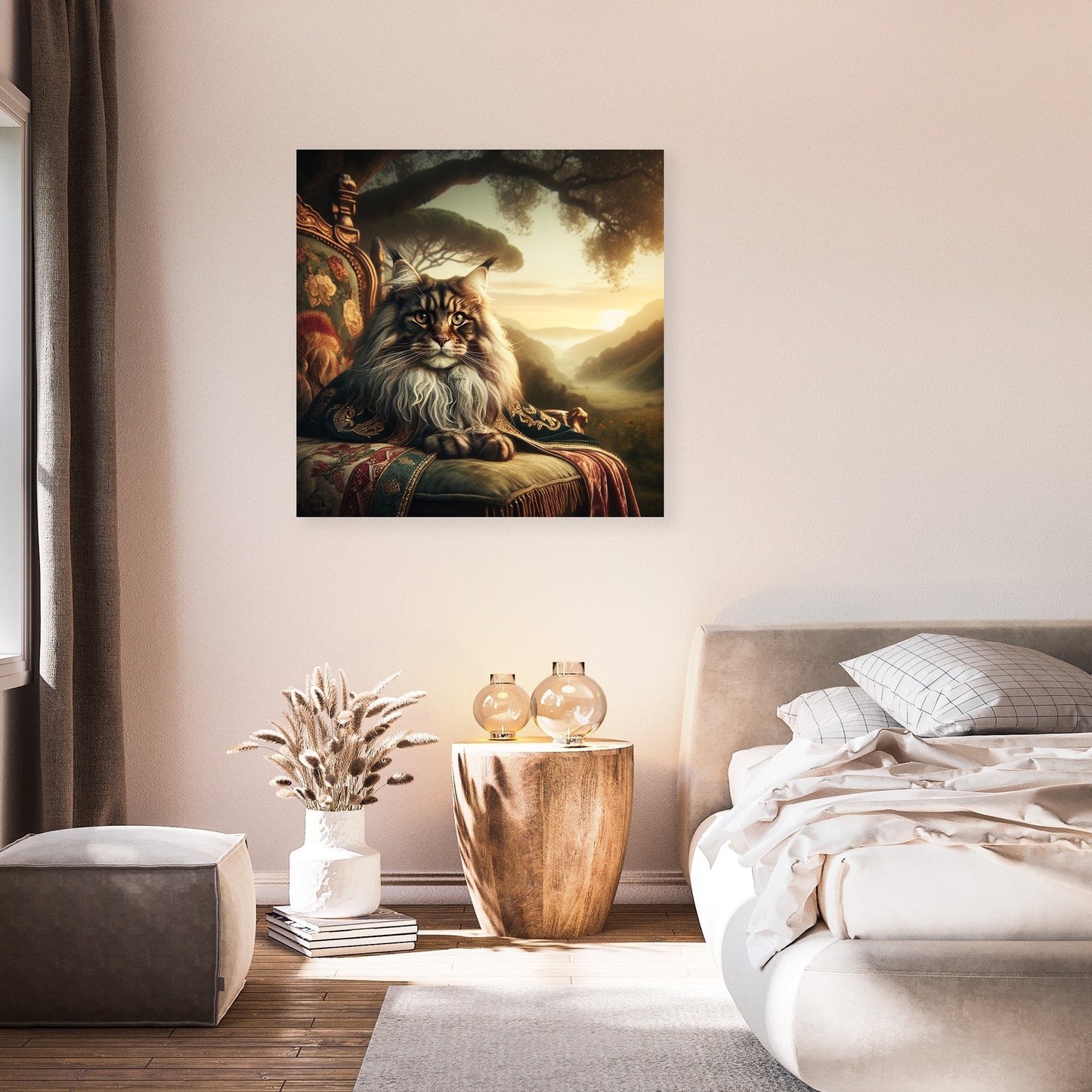 Regal Dawn Coon Majesty Canvas