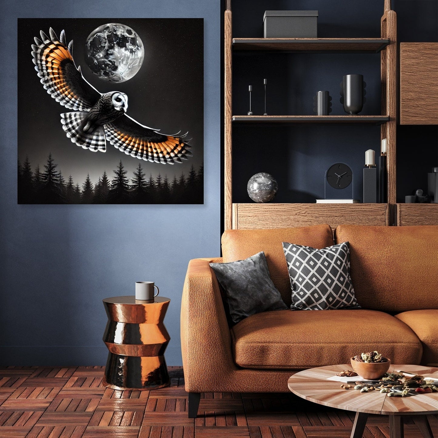 Nocturnal Flight Canvas