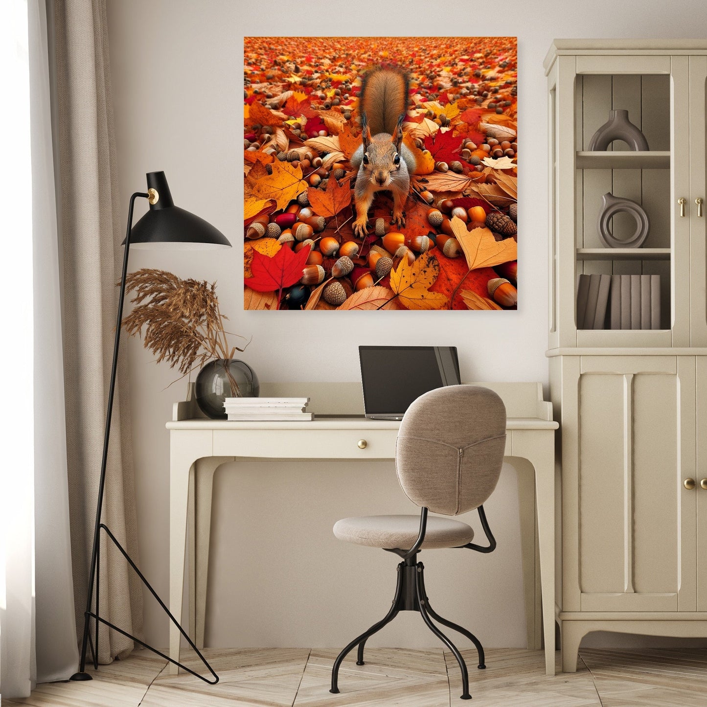 Autumn Forager Canvas