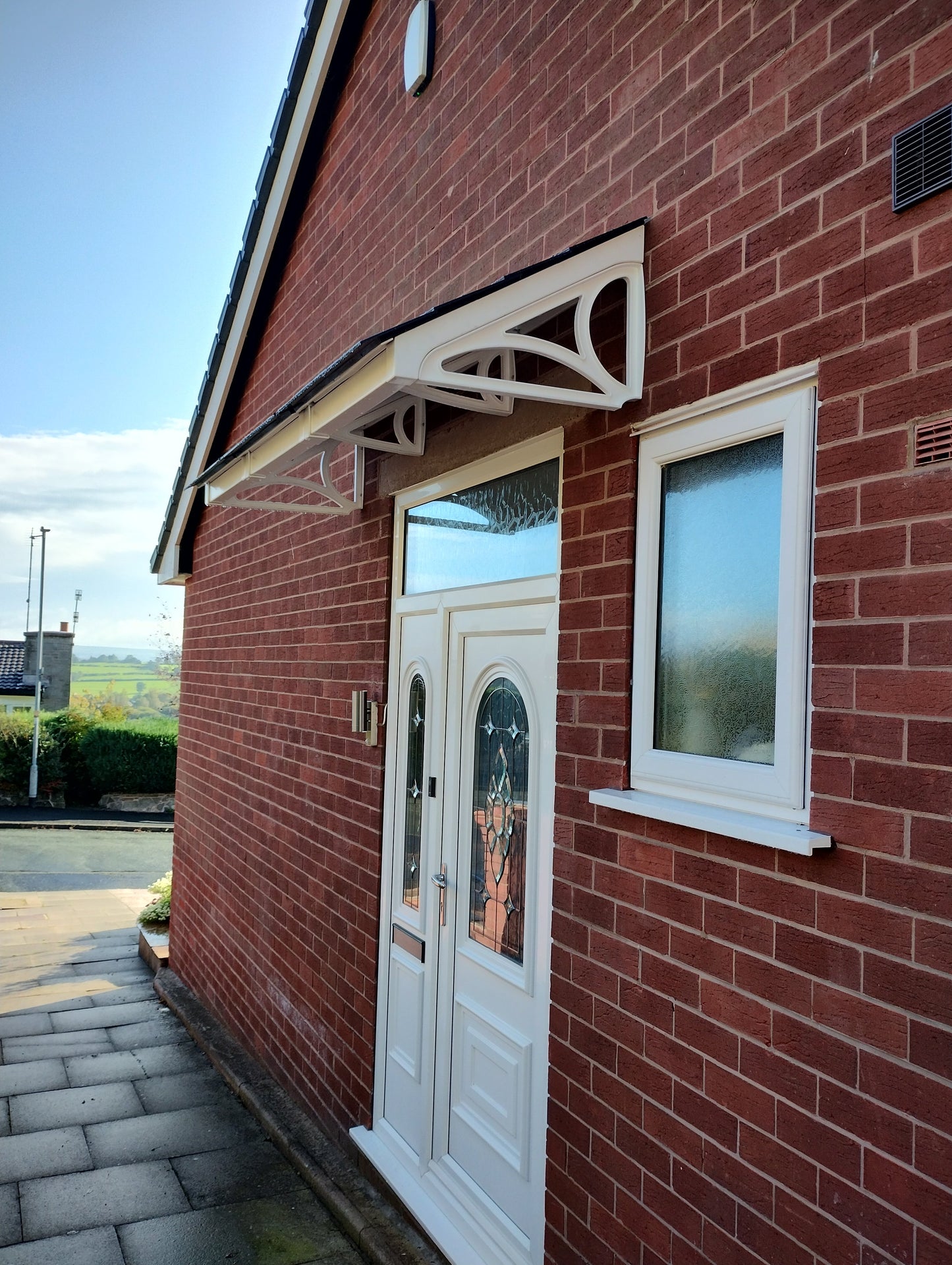 Cosgrove Lean-To Door Canopy - Flat Pack Porch Canopy