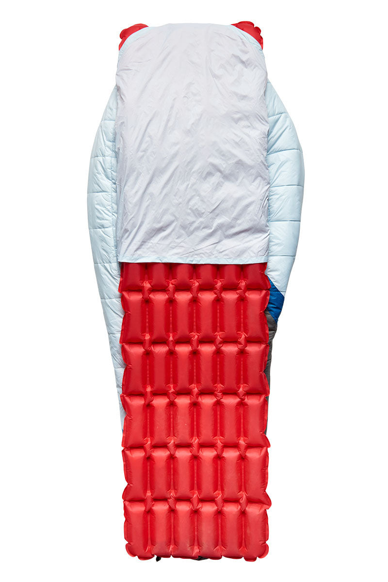 Sierra Designs Women's Night Cap 20°F (-7°C) Synthetic Sleeping Bag - Regular - Ice Blue