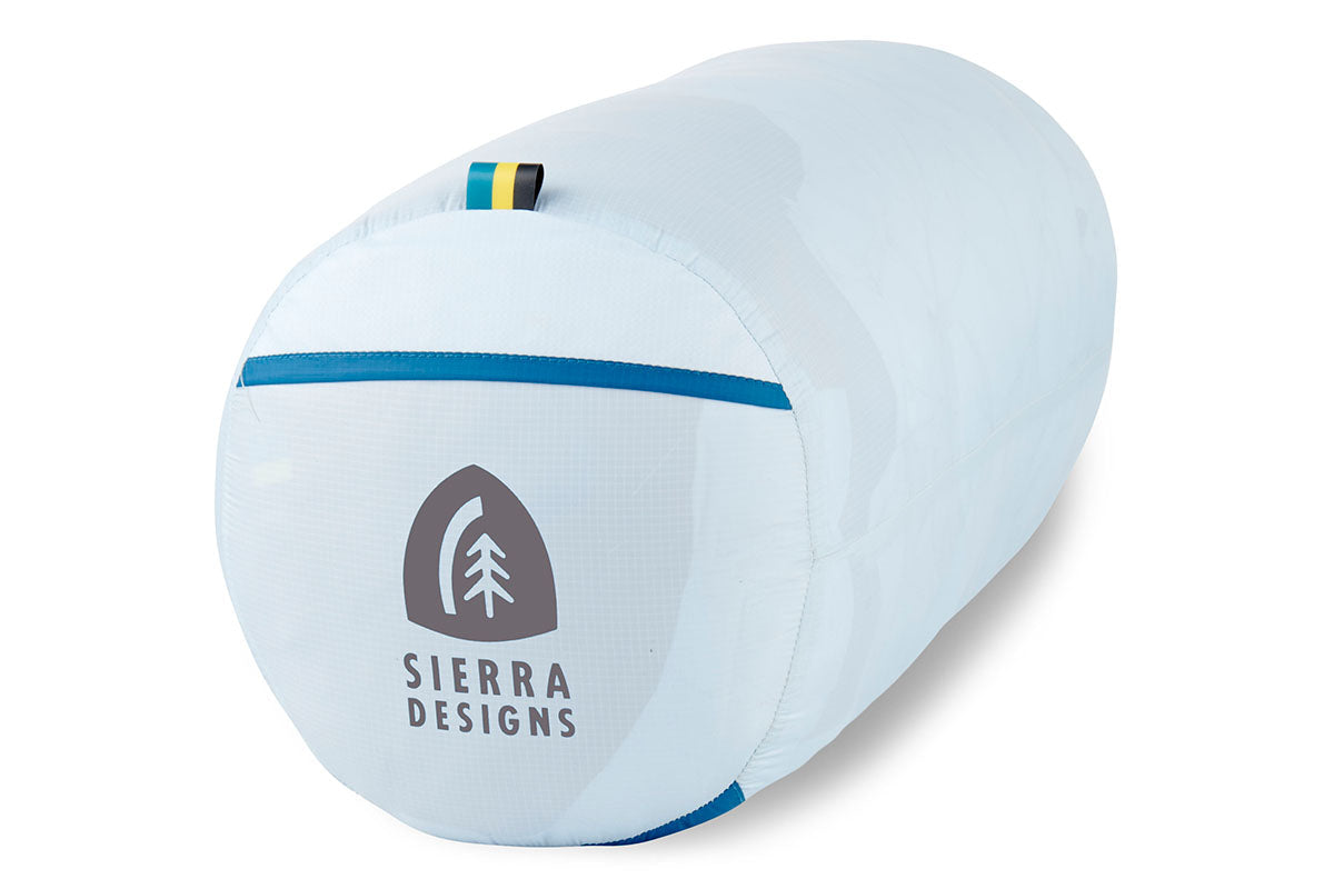 Sierra Designs Women's Night Cap 20°F (-7°C) Synthetic Sleeping Bag - Regular - Ice Blue