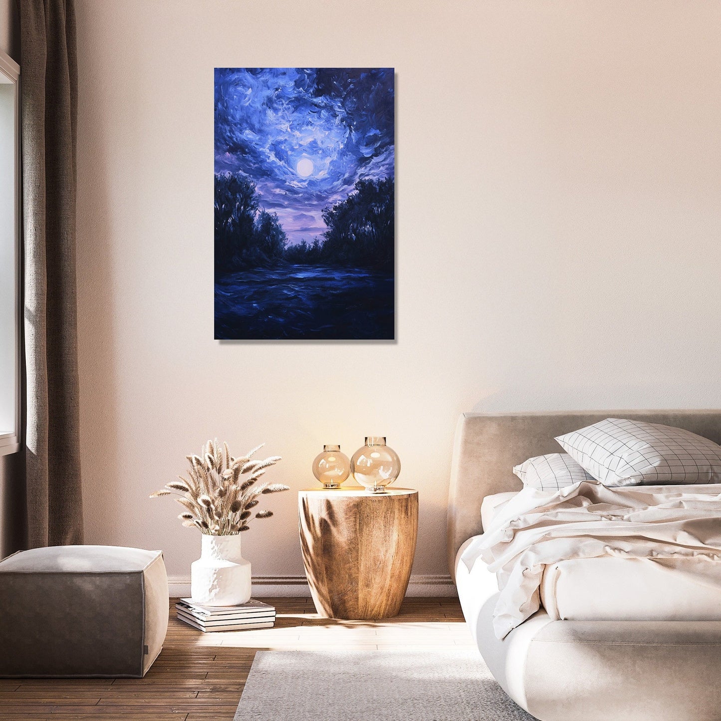 Starlit Solitude Canvas