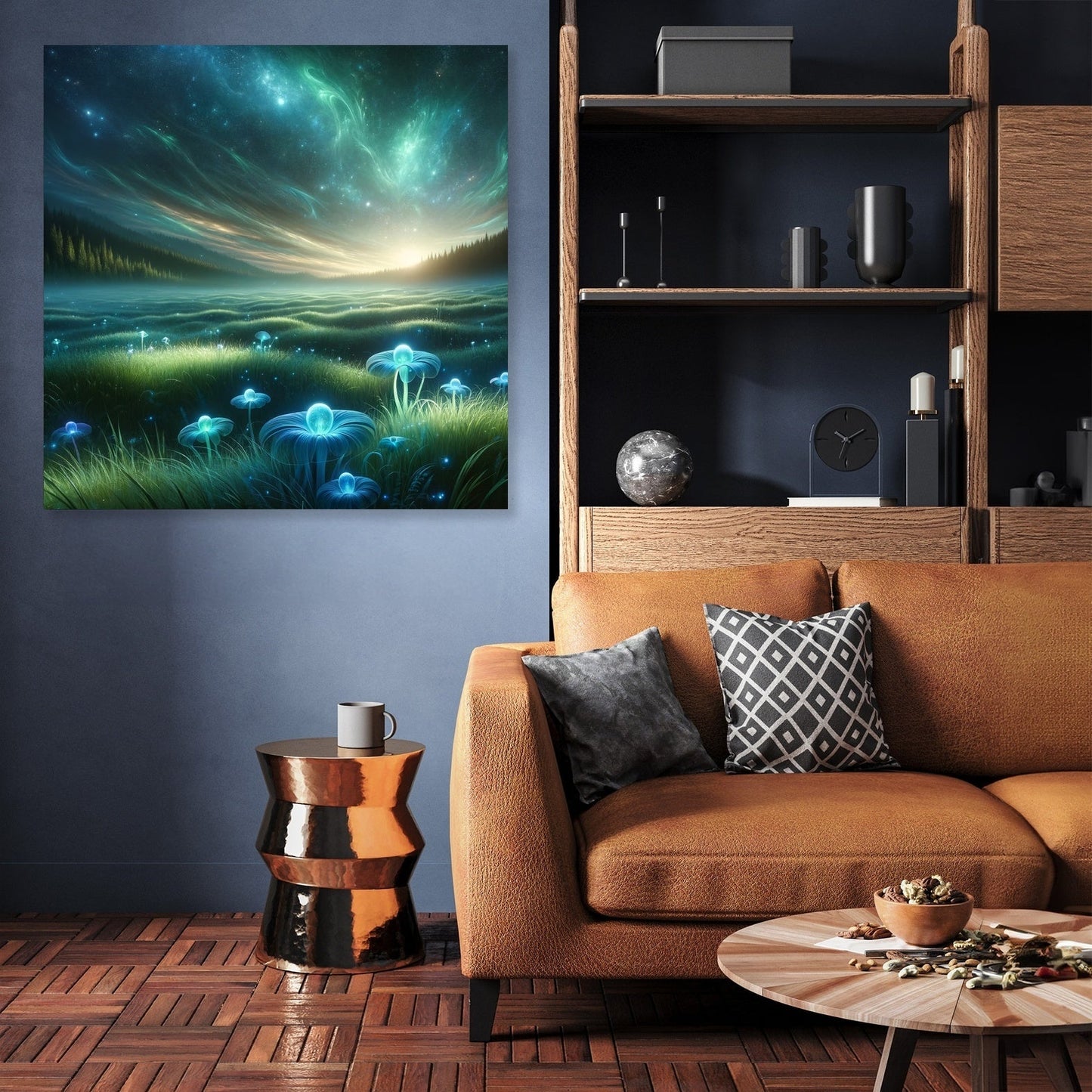 Starlit Meadow Canvas