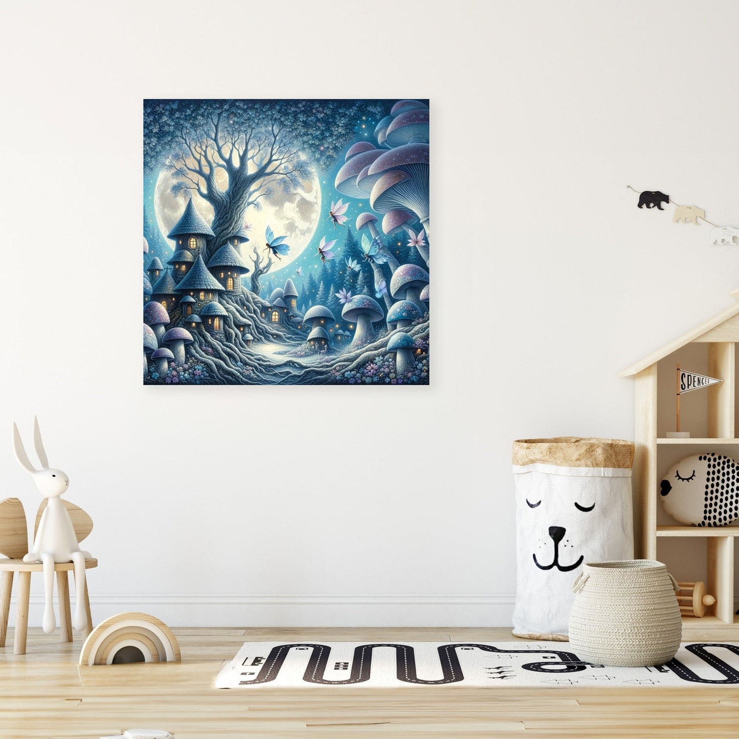 Moonlit Fairies Canvas
