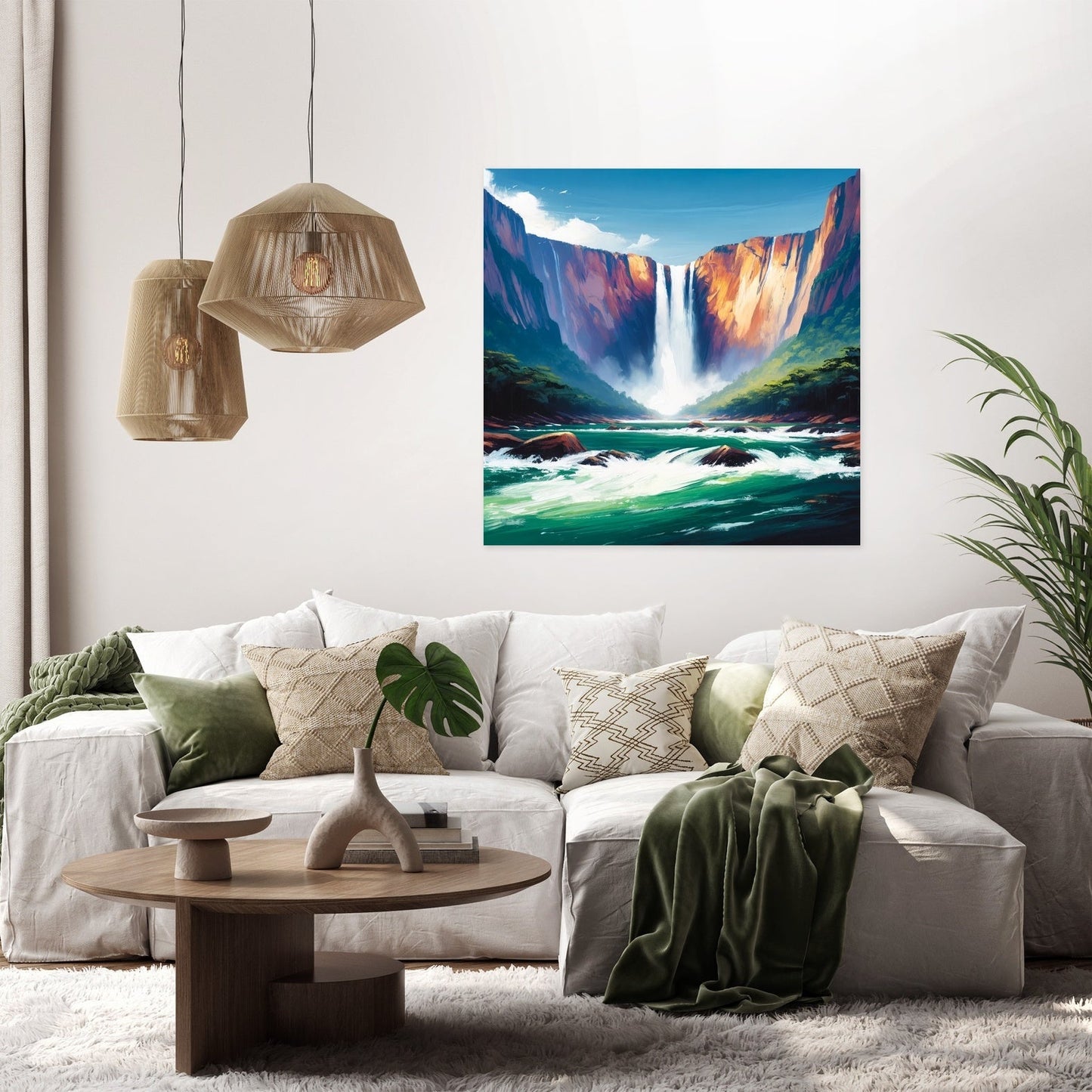 Angel Falls Power Canvas