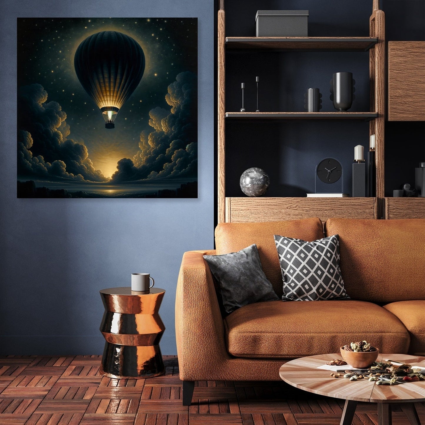 Nocturnal Elegance Canvas