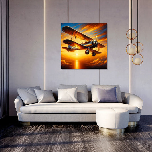 Sunset Flight Canvas