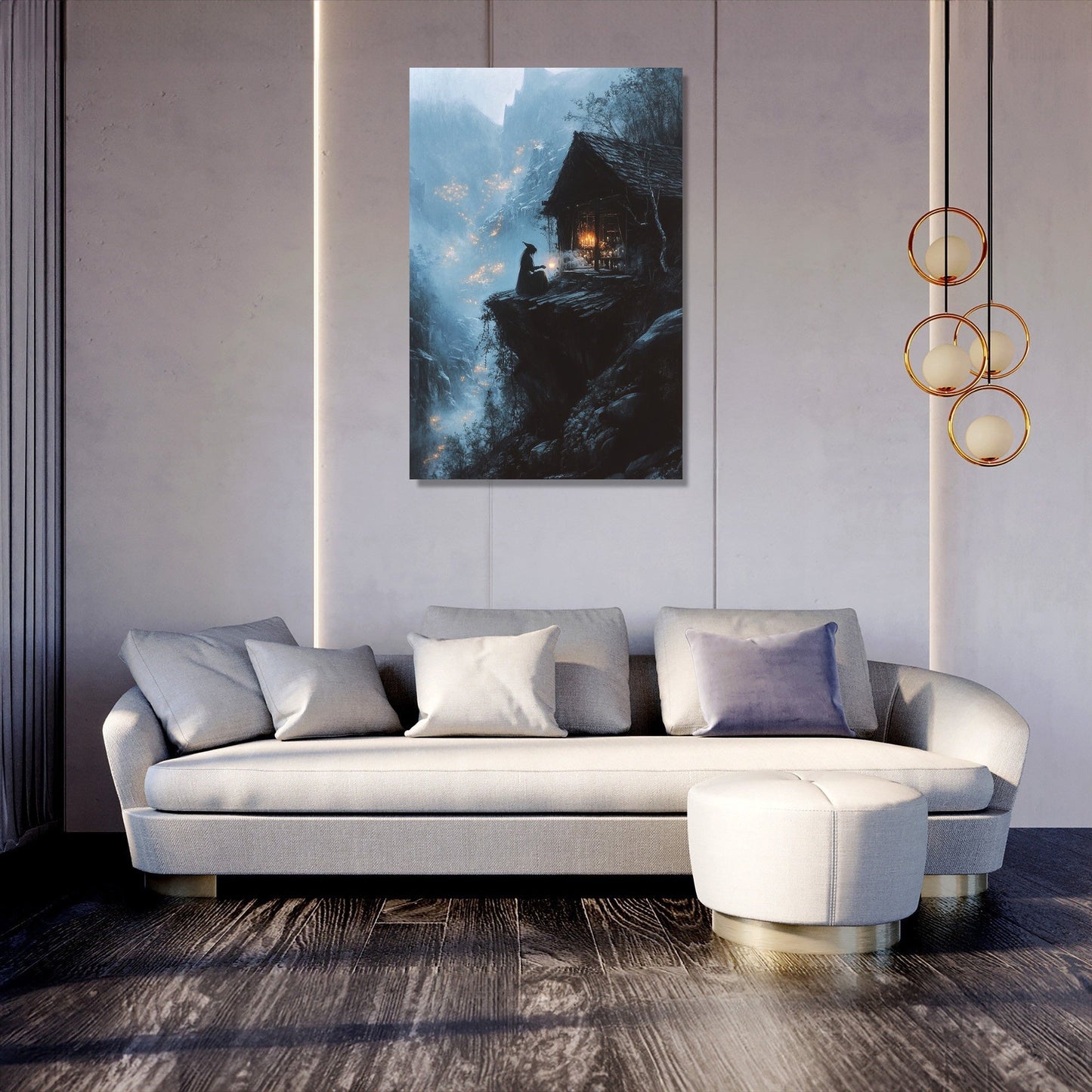 Enchanted Brew Witch Canvas