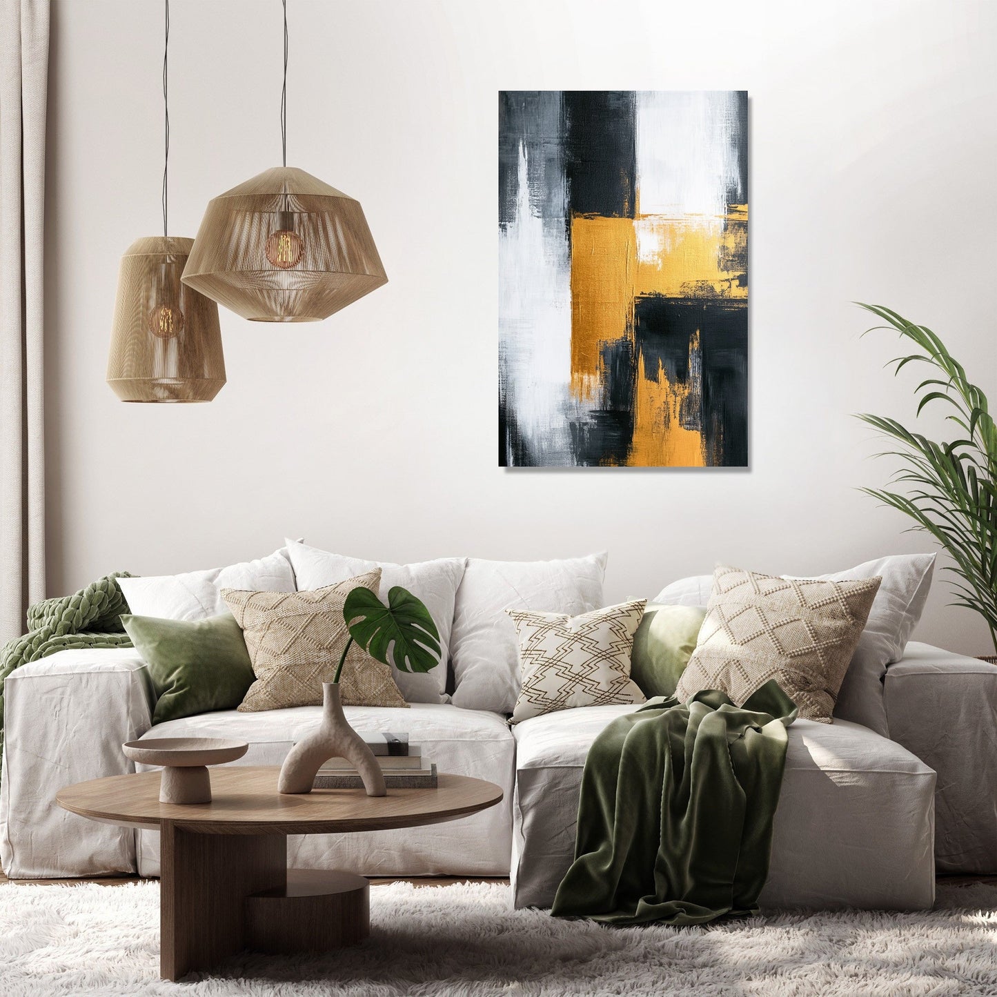 Opulent Flow Canvas
