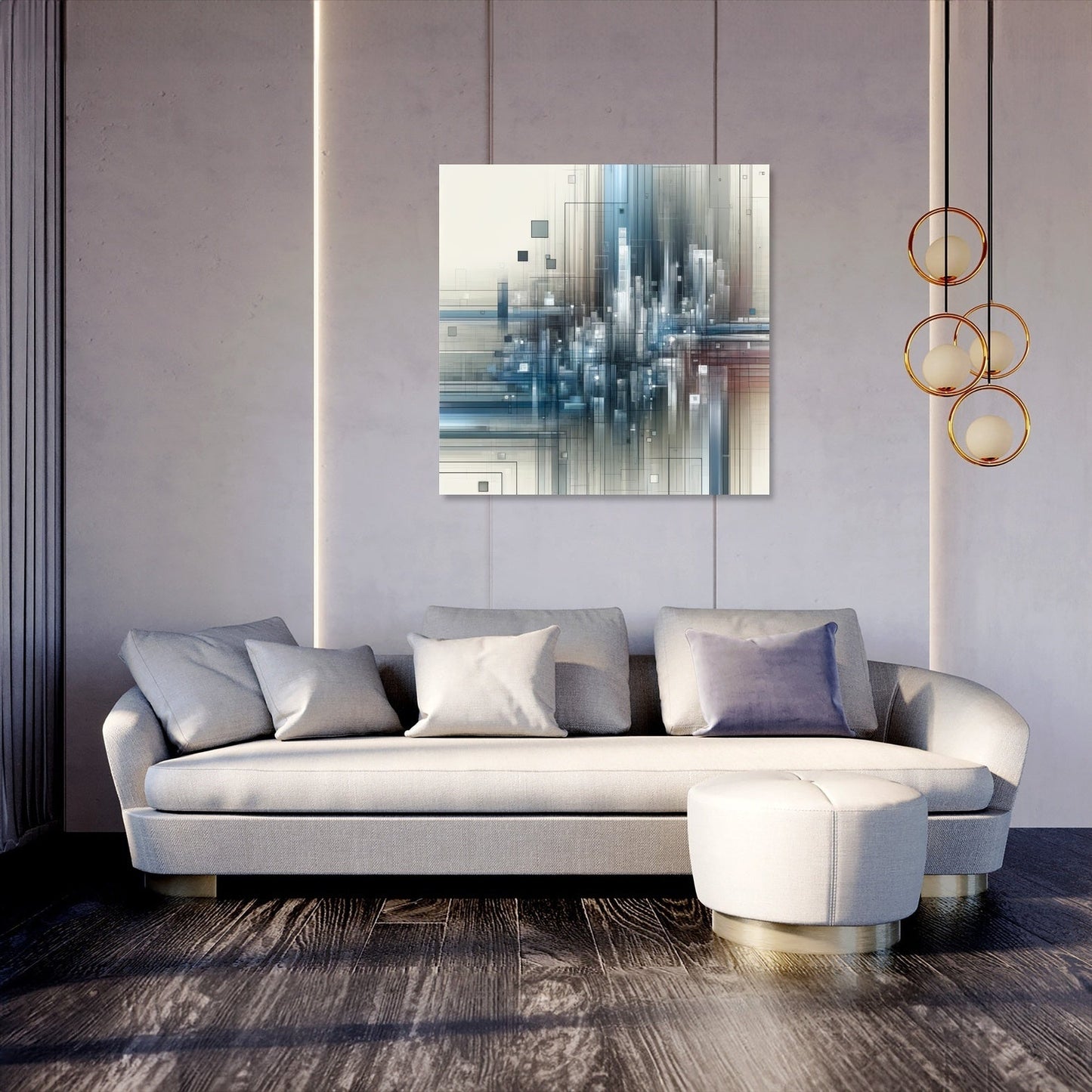 City Rhythm Canvas
