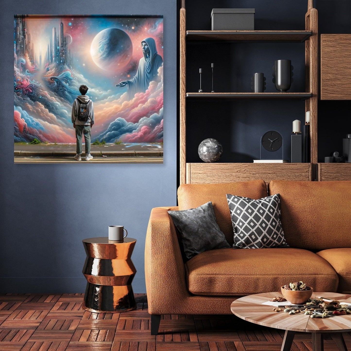 Urban Canvas of Dreams Canvas