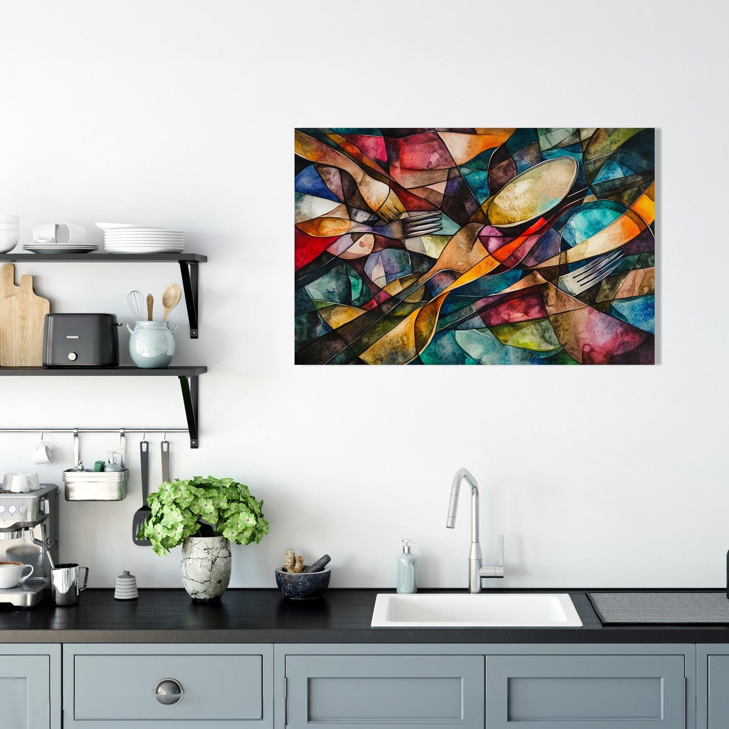 Dreamscape Cutlery Canvas
