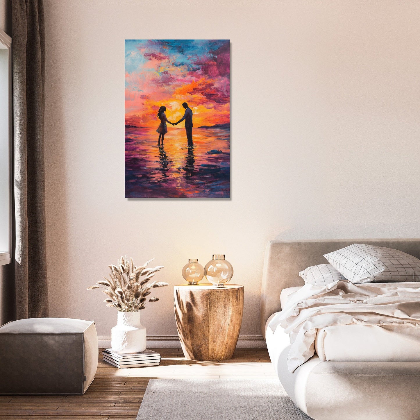 Sunset Silhouette Canvas