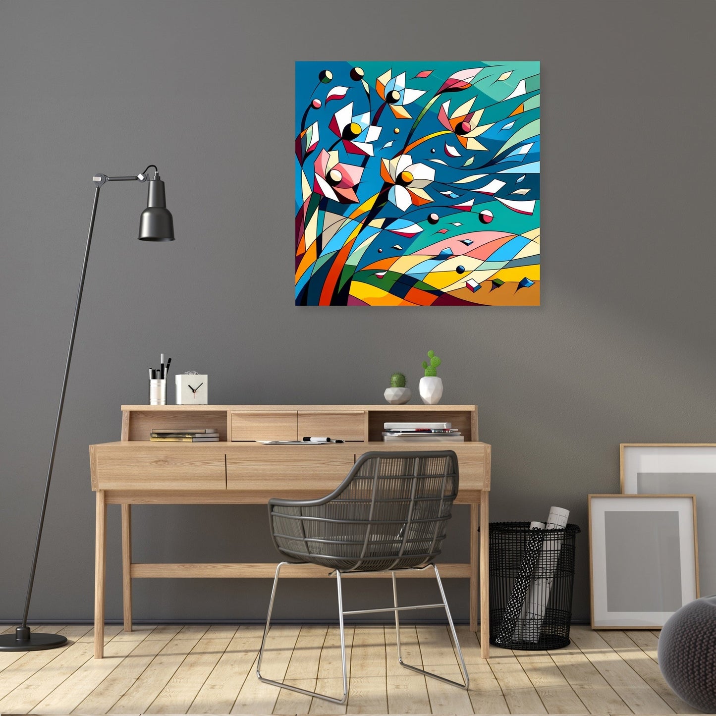 Breezy Petals Canvas