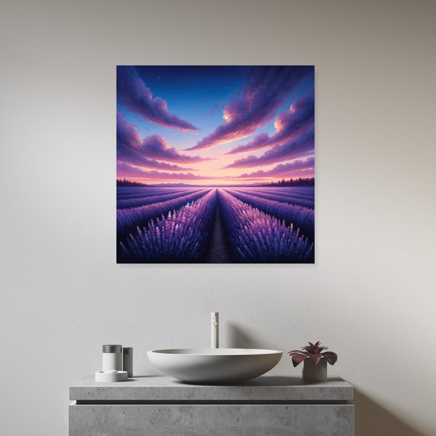 Lavender Twilight Canvas