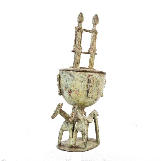 Benin Bronze Pot TR62