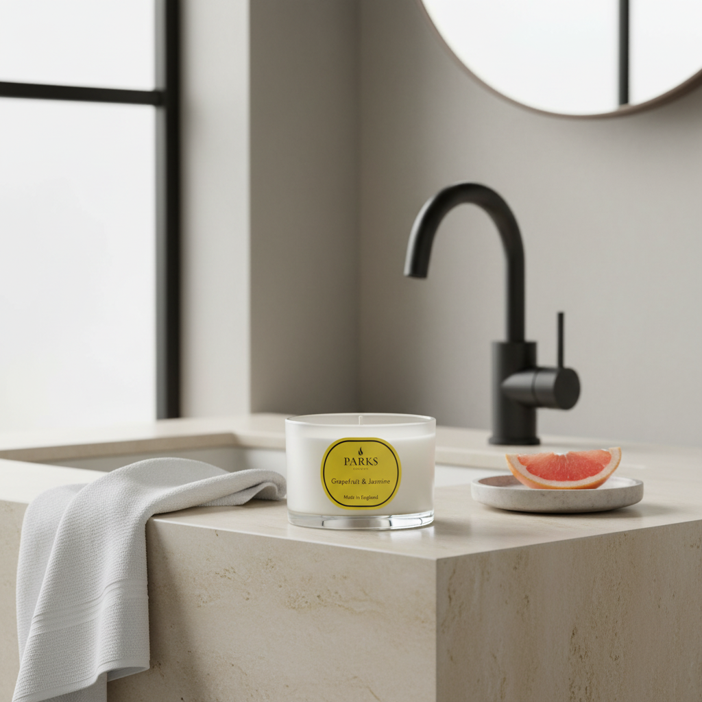 GRAPEFRUIT AND JASMINE TRAVEL CANDLE 70G