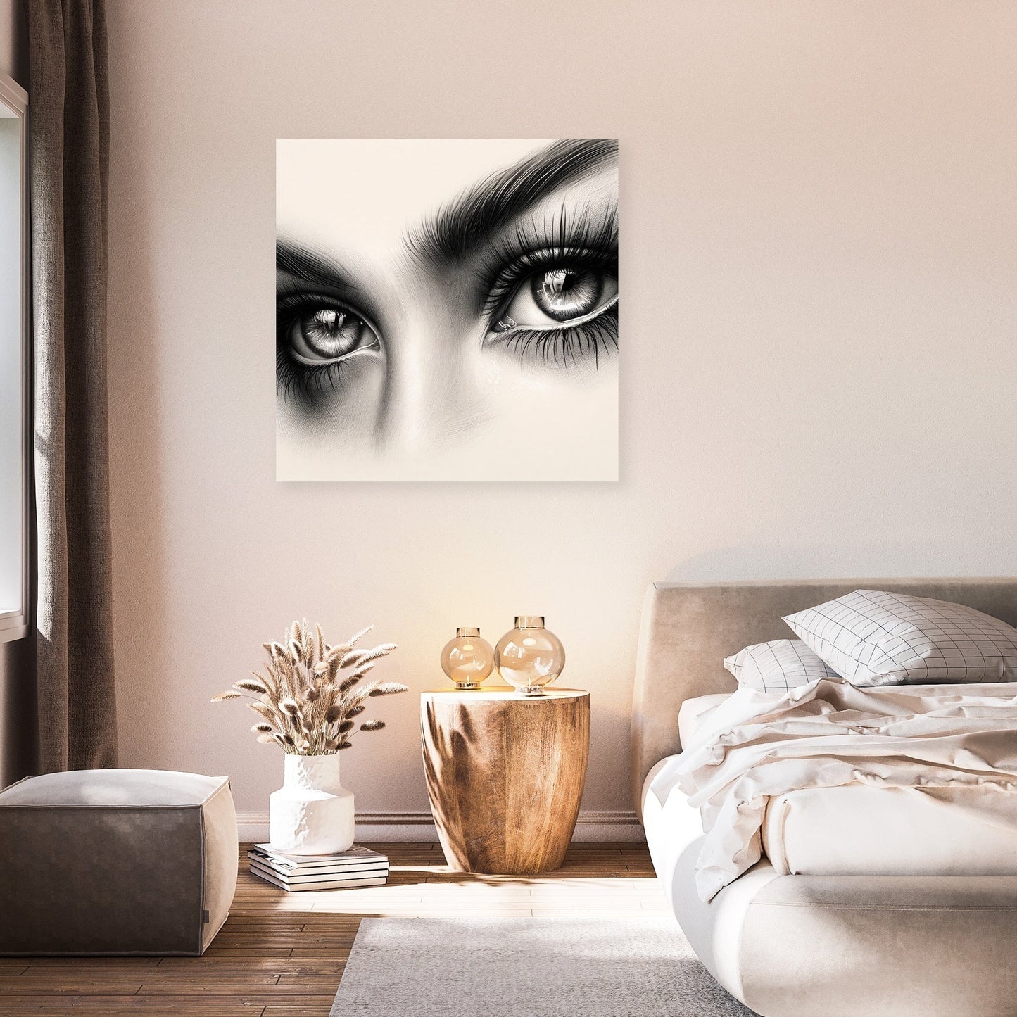 Realistic Gaze Canvas