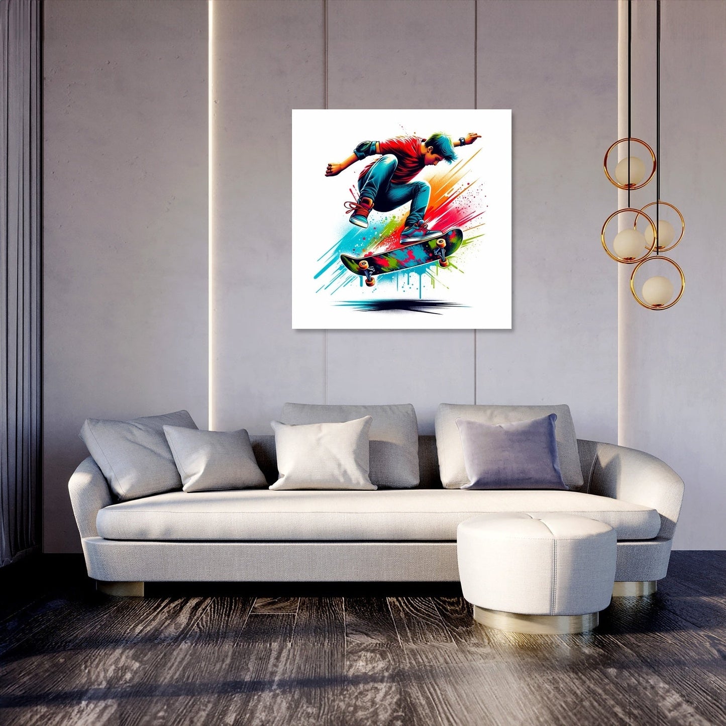 Heelflip Hues Canvas