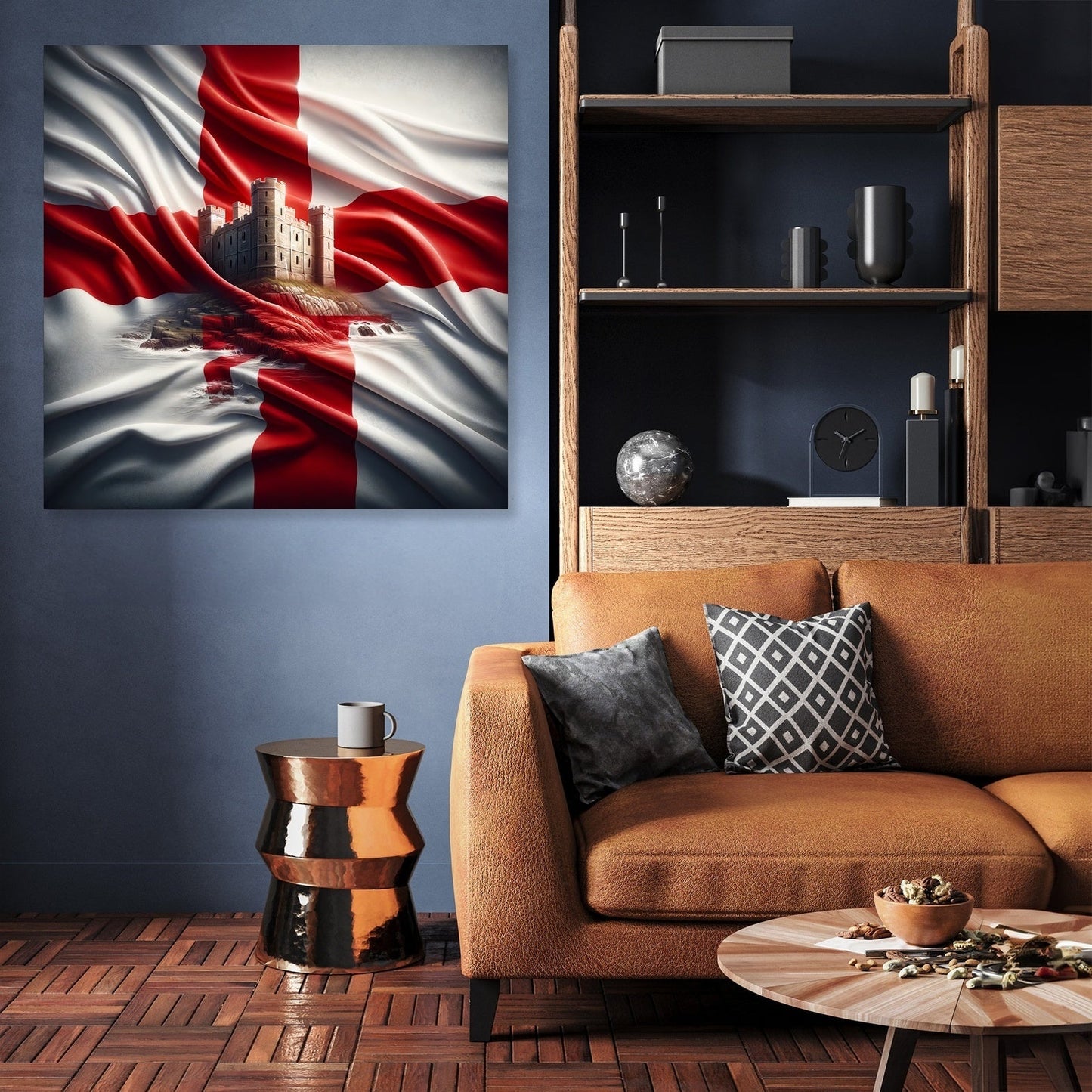 Fortress Cross Canvas