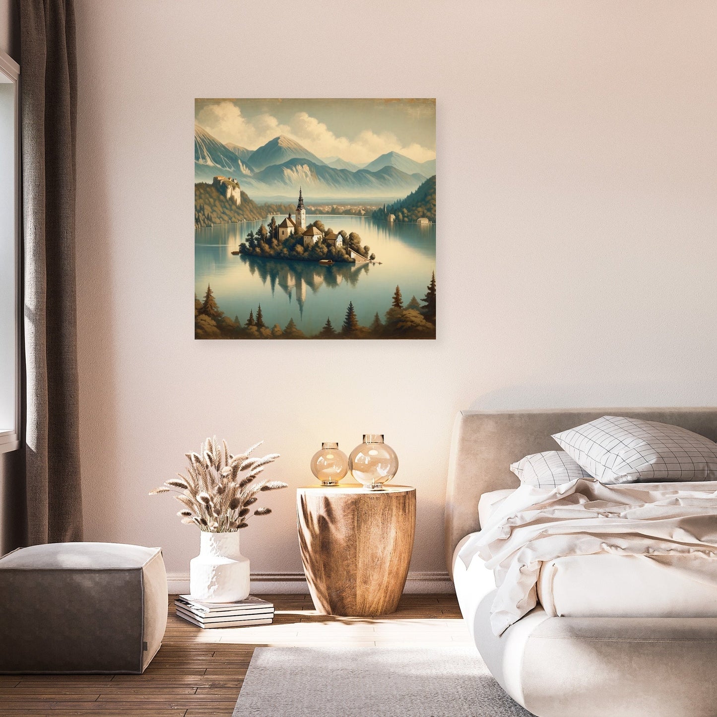 Lake Bled Nostalgia Canvas