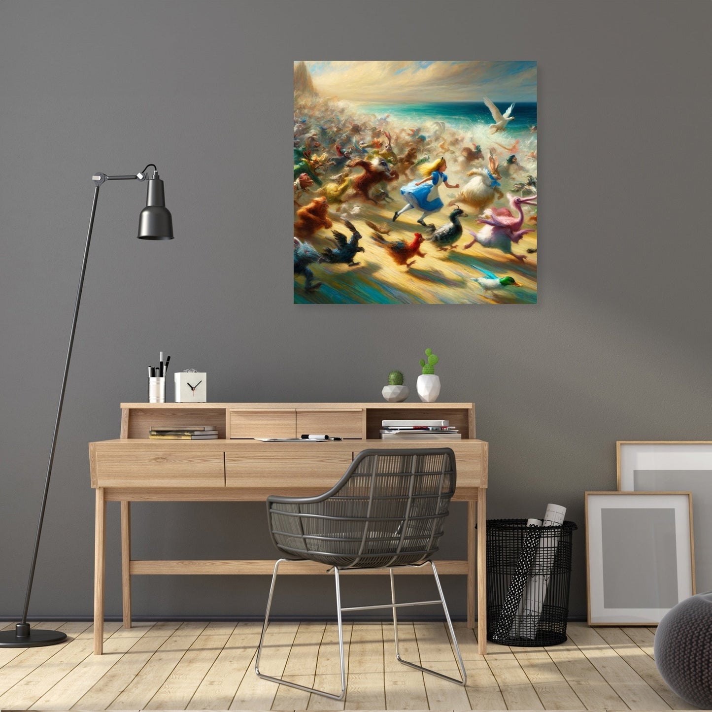 Whirlwind Caucus Race Canvas