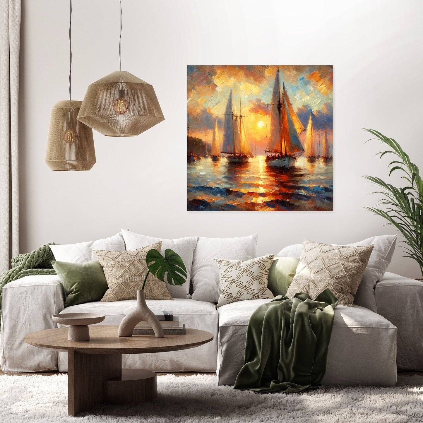 Harbor Glow Canvas