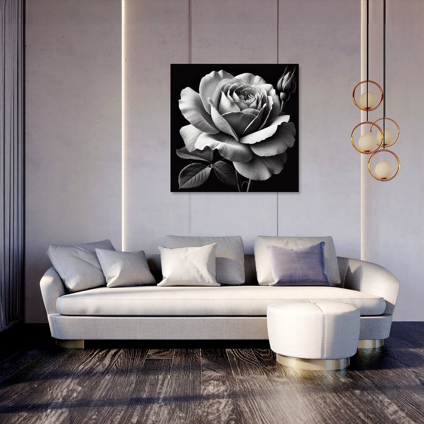 Velvet Bloom Canvas