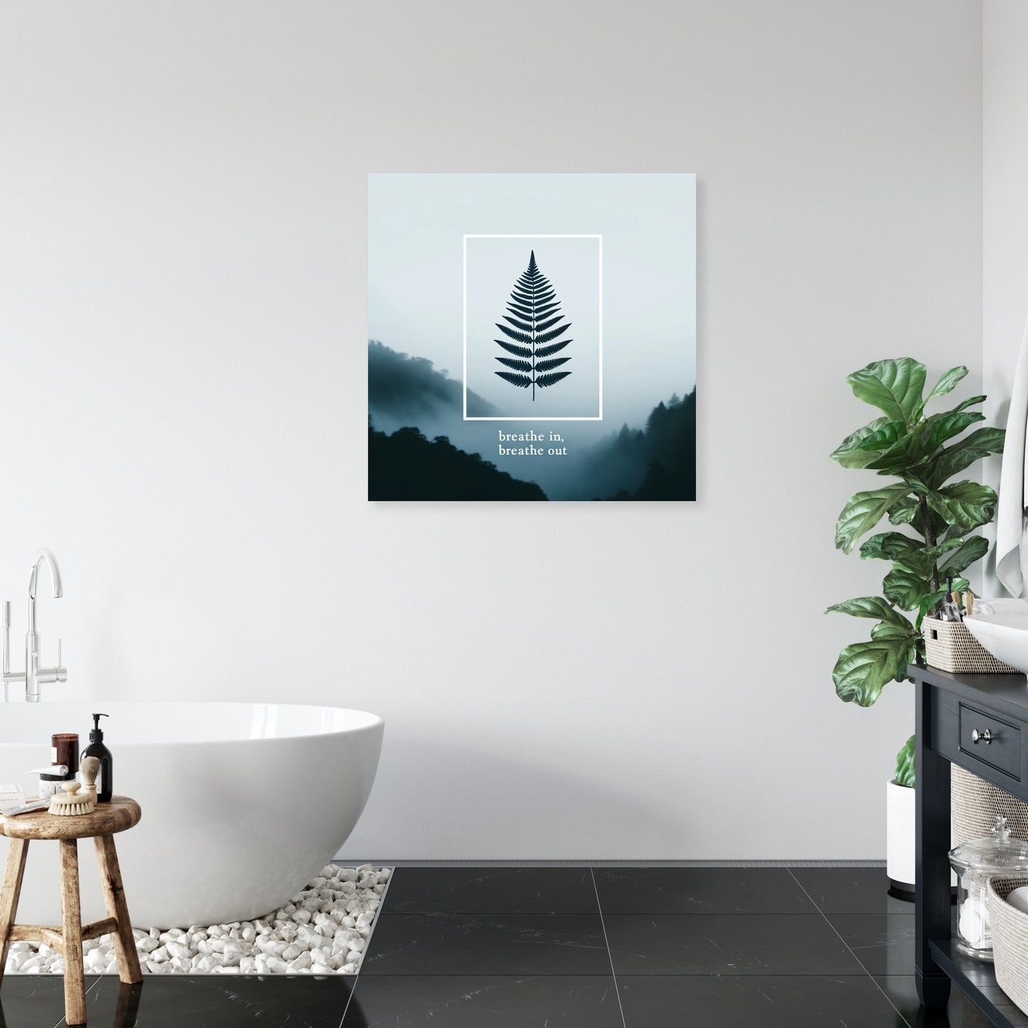 Fern Serenity Canvas