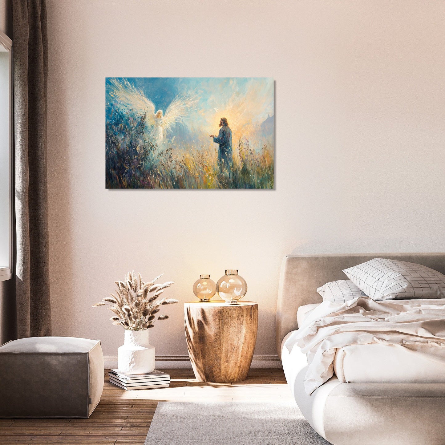 Saint David's Angelic Canvas