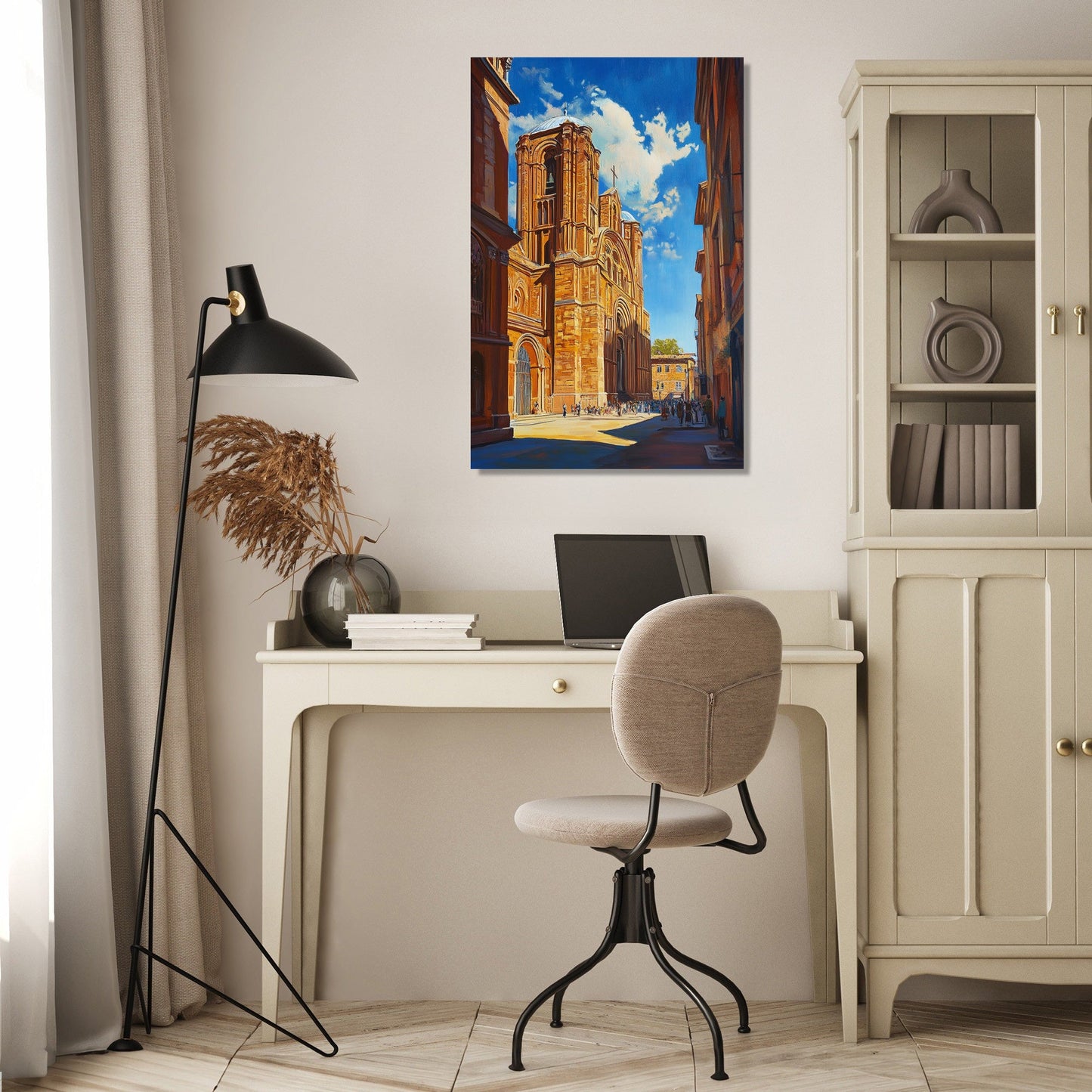 Saint-Sernin Heritage Canvas