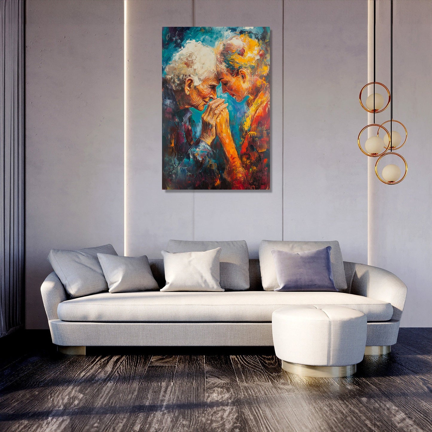 Gratitude Embrace Canvas