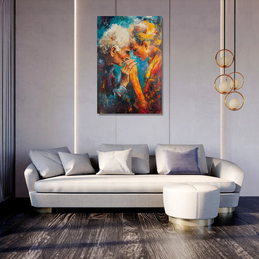 Gratitude Embrace Canvas