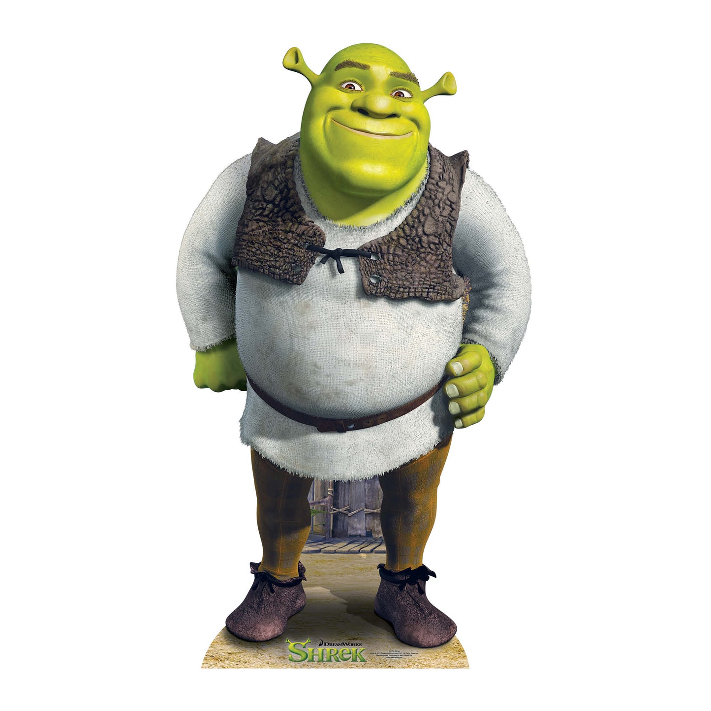 SC785 Shrek Large Cardboard Cutout Height 170cm