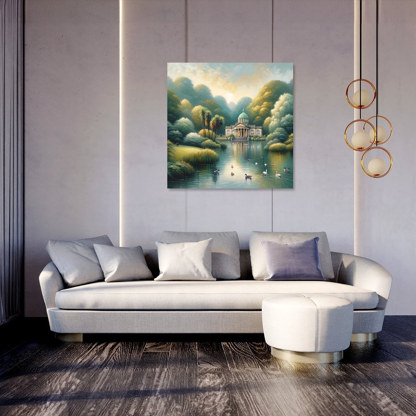 Liverpool Sefton Park Serenity Canvas
