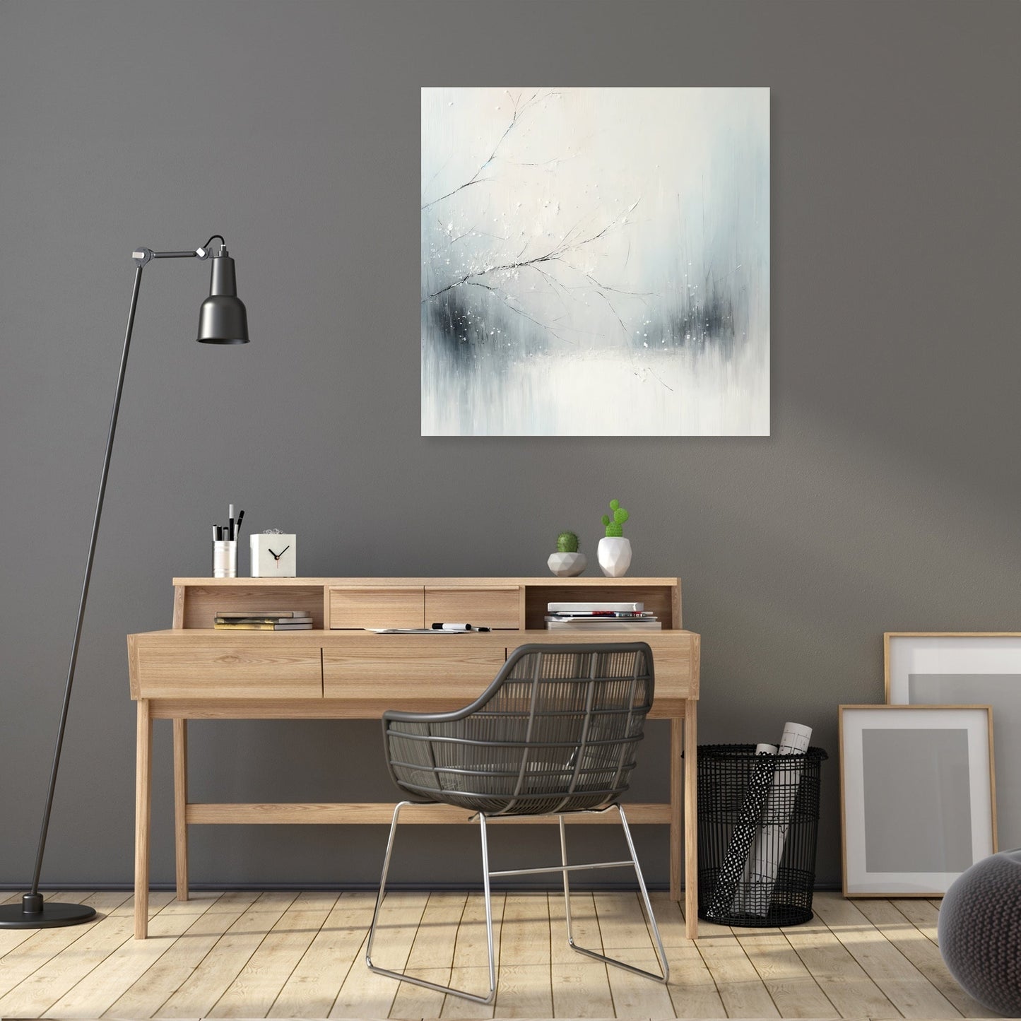 Silent Snowfall Canvas