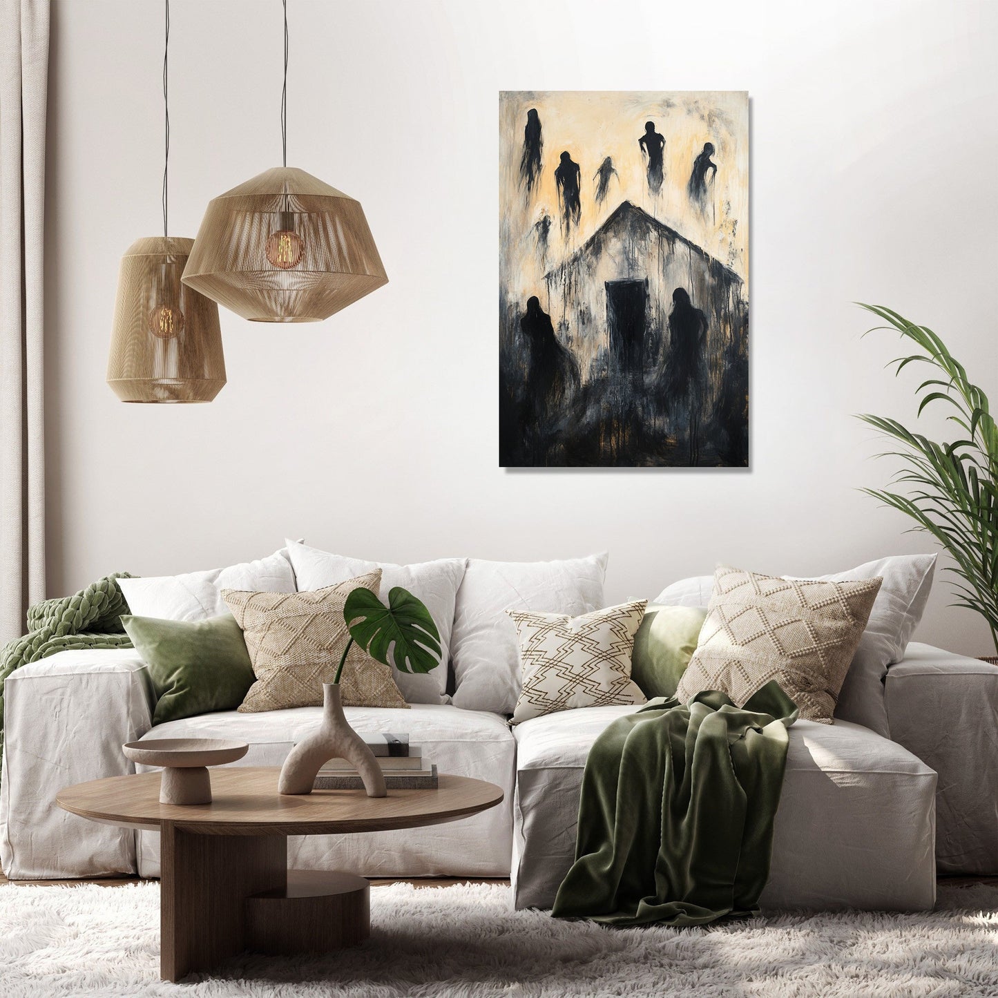 Ghostly Dance Canvas