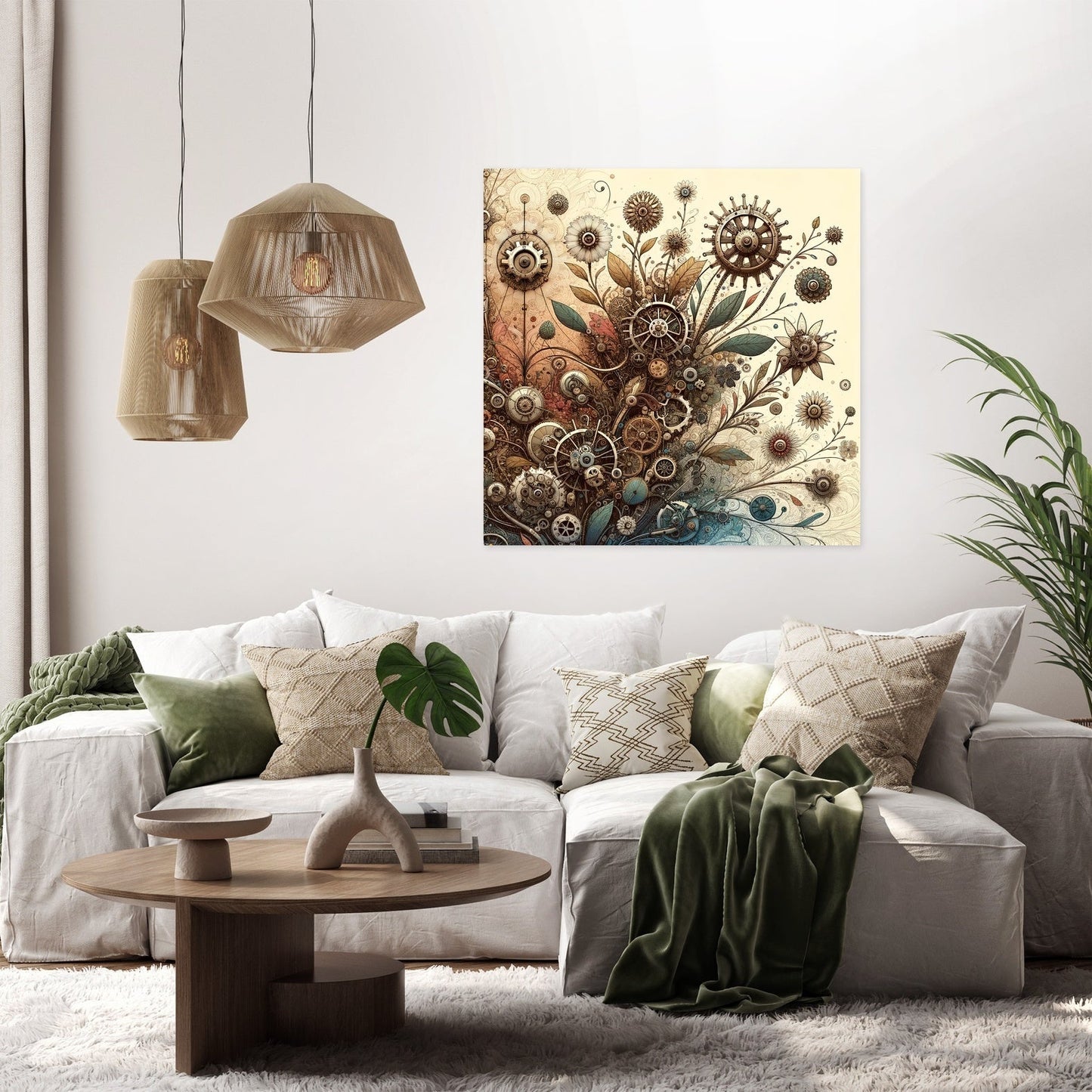 Boundless Mechanica Bloom Canvas
