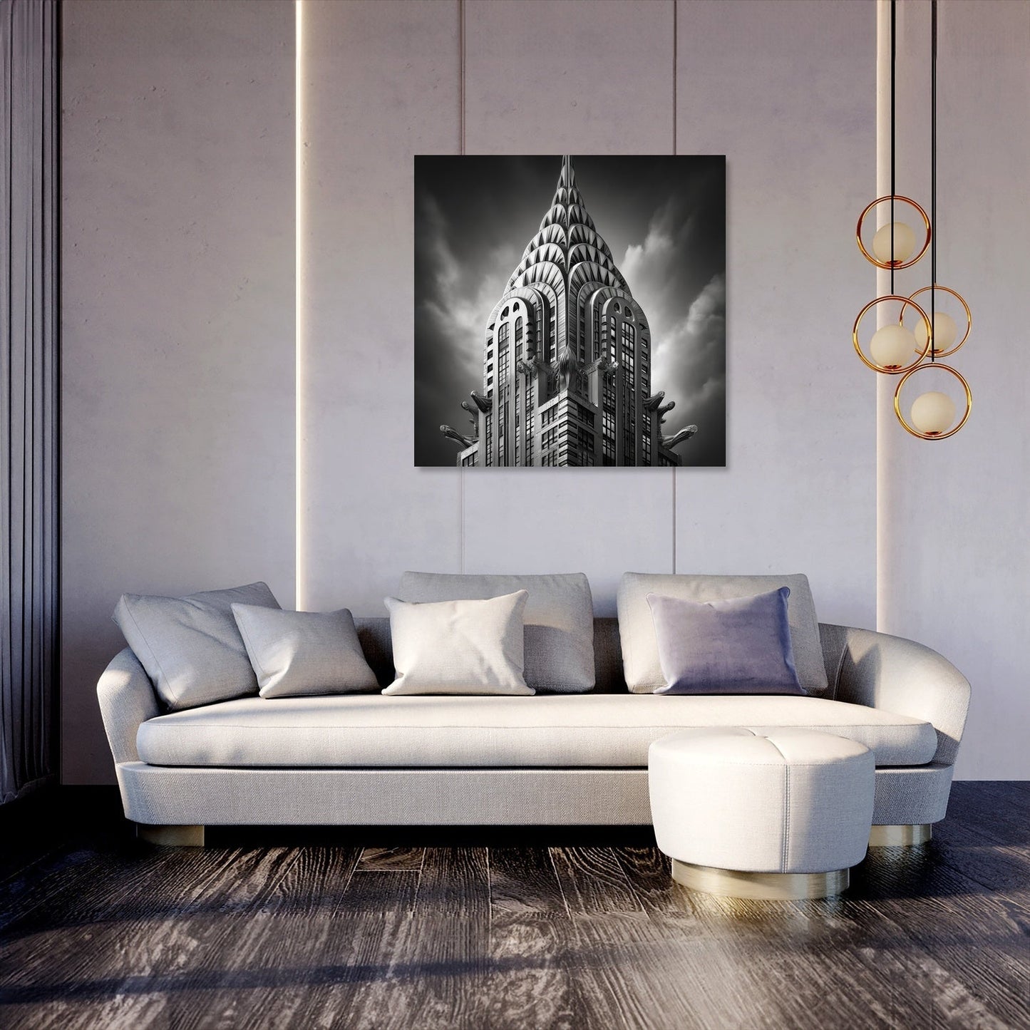 Chrysler Silver Canvas