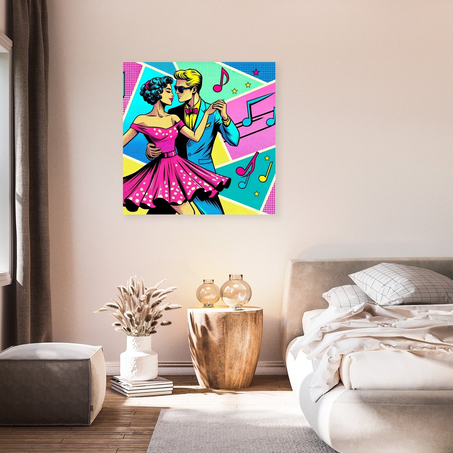 Retro Dance Canvas