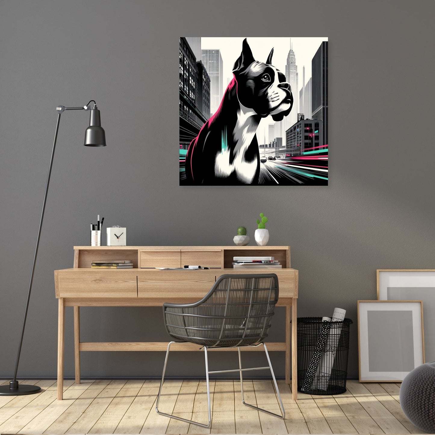 Urban Boxer City Life Canvas