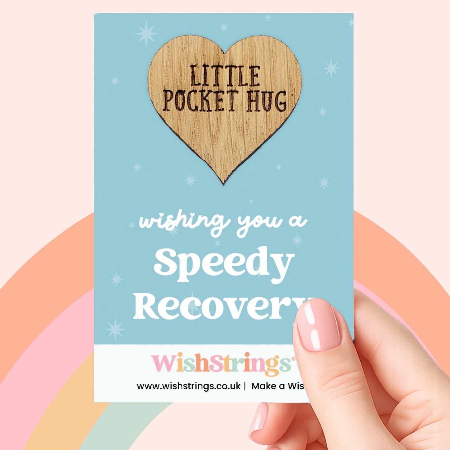 Pocket Hug – Wishing You a Speedy Recovery | Comfort Gift for Healing