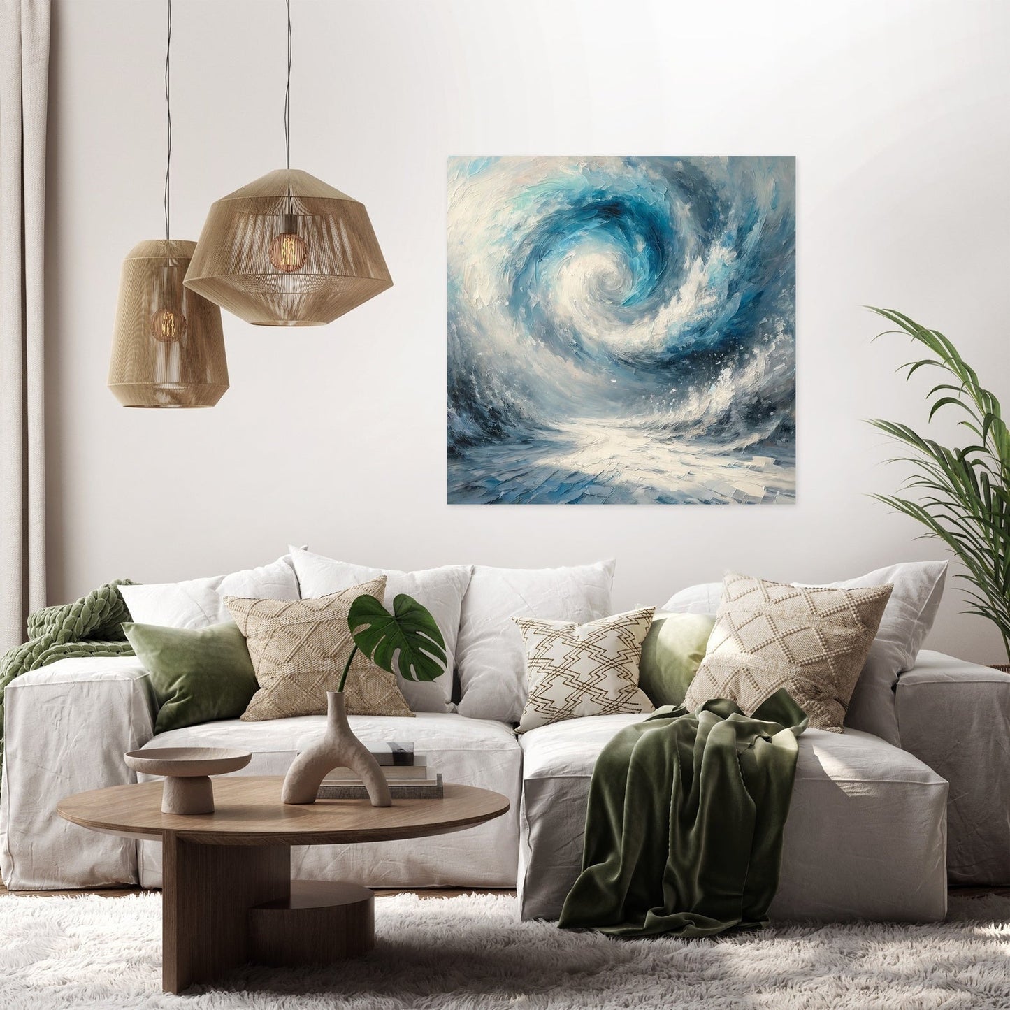 Blizzard's Embrace Canvas